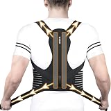 Aollop Posture Corrector Back Brace Men Women Breathable Adjustable Support view 1