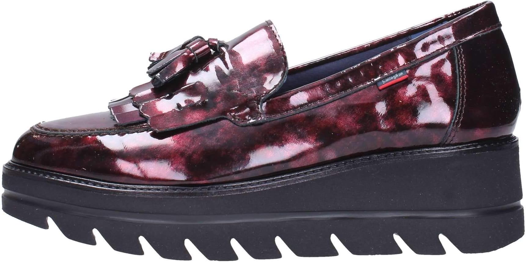CALLAGHAN Women's Shoes Moccasins Wedge 14812 Bordeaux