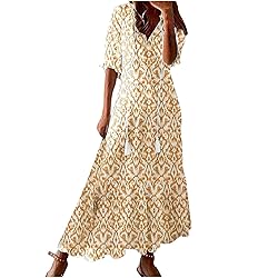 YNCSZEC Prime Shopping Online Womens Summer Dresses