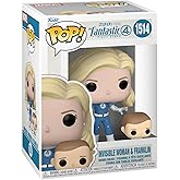 Funko Pop! & Buddy: The Fantastic Four: First Steps - Invisible Woman - Fantastic Four (2025) - Collectable Vinyl Figure - Gift Idea - Official Merchandise - Toys for Kids & Adults - Movies Fans