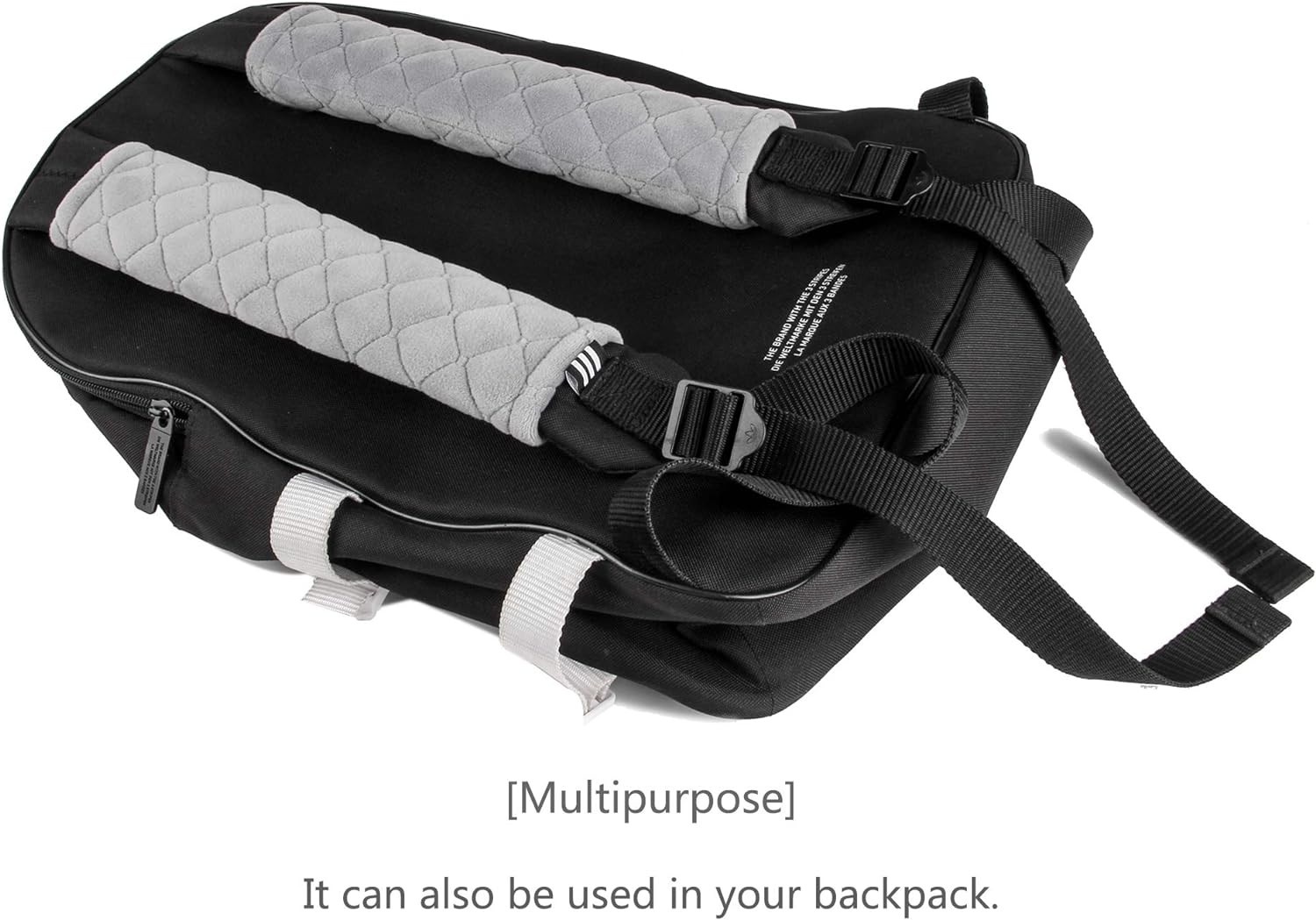 Car Seat Belt Cushions Shoulder Pad Soft Two Packs for All Car Owners for a More Comfortable Driving (Grey): Automotive