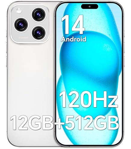 Amazon.com: OFGPPB A16 PROMAX Unlocked Phones,RAM 12GB+512GB