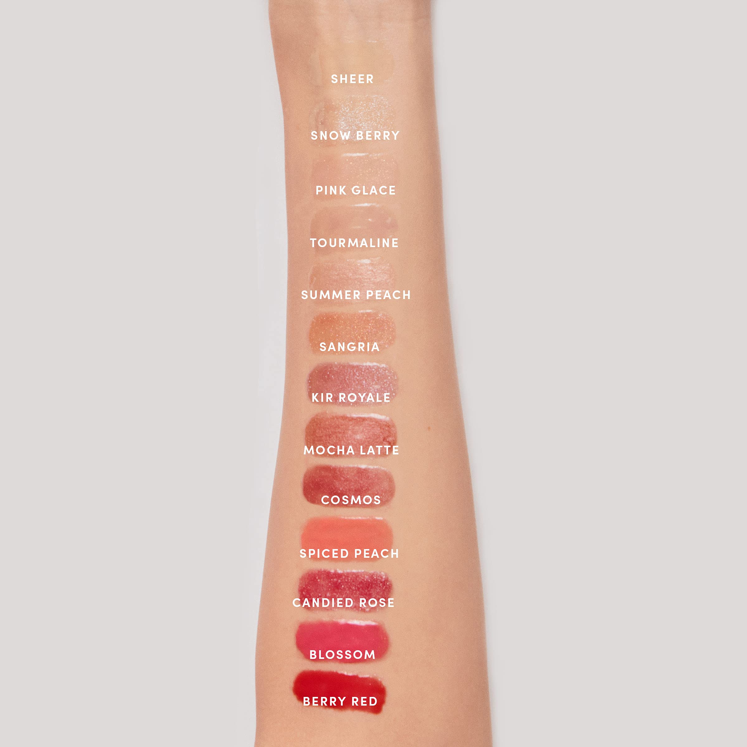 jane iredale HydroPure Hyaluronic Lip Gloss | Hydrating Gloss Plumps, Exfoliates and Smooths | Non-Sticky | Vanilla Scent | Vegan and Cruelty Free