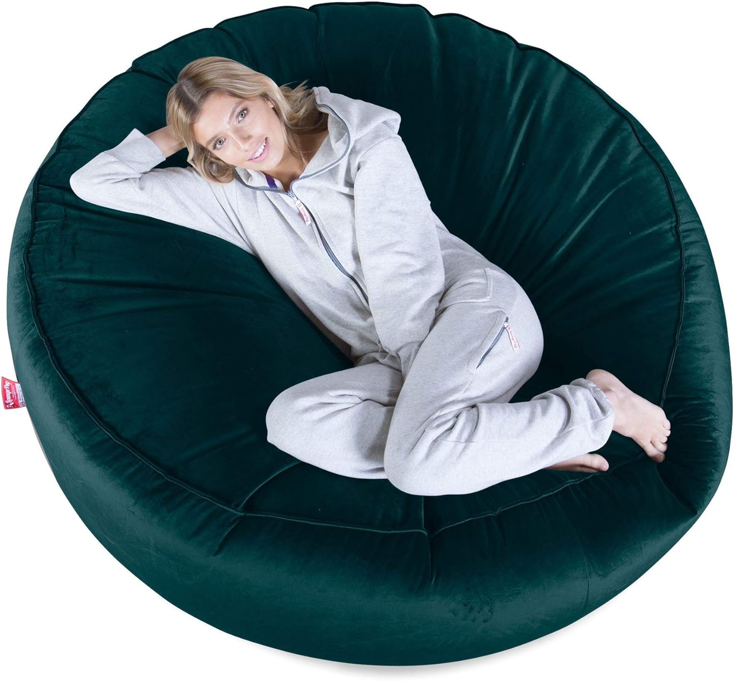 Amazon.de Lounge Pug®, 'MegaMammoth' Sofa Sitzsack XXL, Schlafsofa