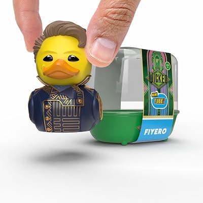 TUBBZ Wicked Prince Fiyero Mini Rubber Duck Collectable Toy 5 cm