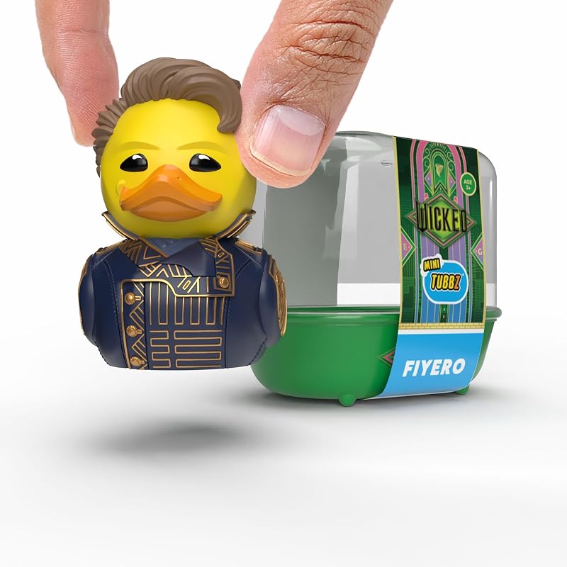 TUBBZ Wicked Prince Fiyero Mini Rubber Duck Collectable Toy 5 cm