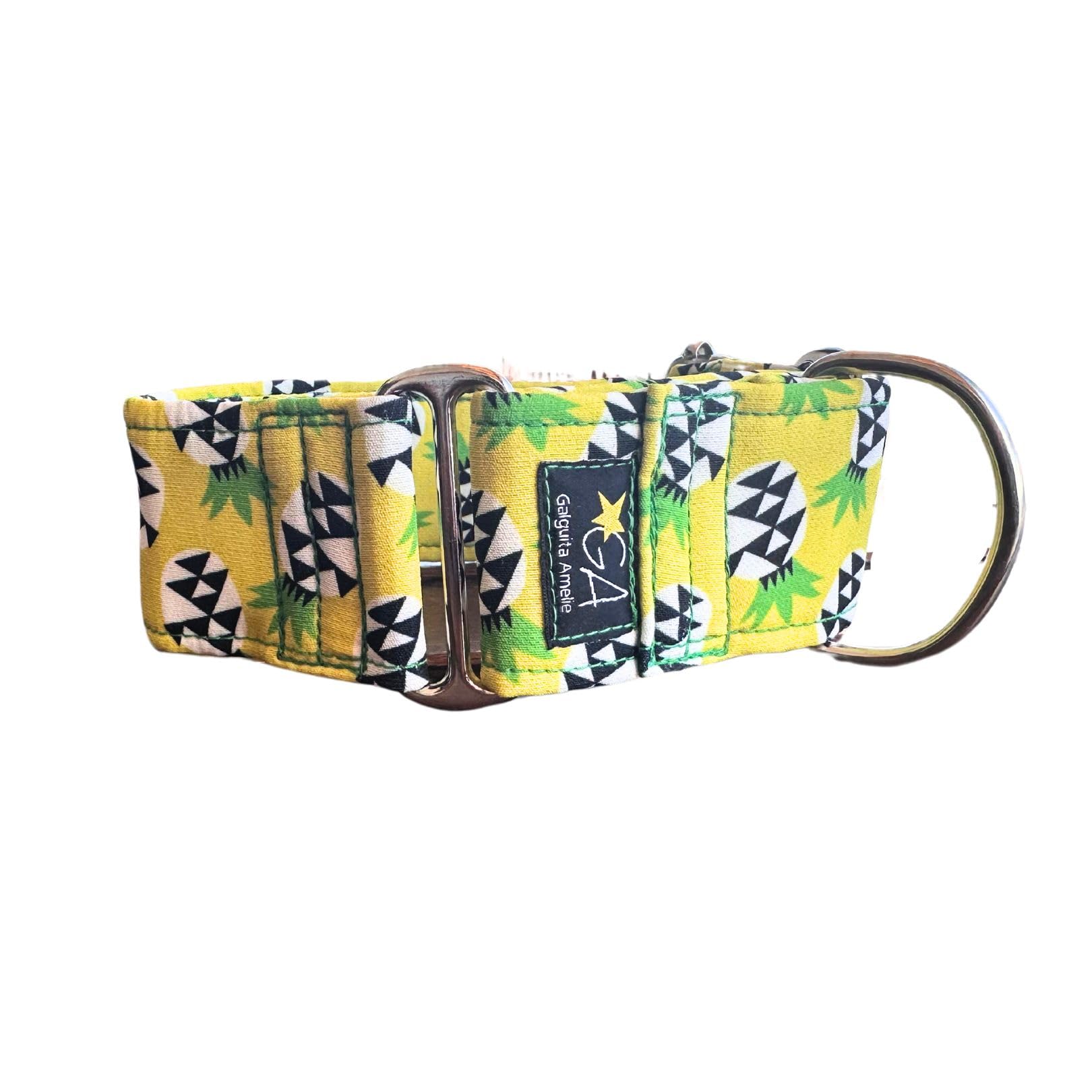 Galguita Amelie 0634438353027 Pineapple Dog Collar, S