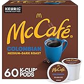 McCafe Colombian Medium Roast Coffee, K-Cup Pods, 60 Count