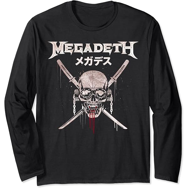 Amazon.com: Megadeth Nuclear Long Sleeve T-Shirt : Clothing