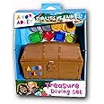 A FOR ADLEY Merch, Adley Toy Pirates vs Fairies Treasure Dive Chest for Boys and Girls for Water Toy Fun as Seen on Adley's You Tube Channel