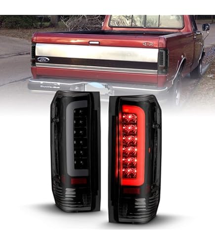 LED 4-STROBE Brake Tail Lights For 1990-1996 Ford F150 1990-1997 - Foto 9
