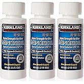 Kirkland Men Hair Loss Regrowth Revitalizes Hair Follicles 5% Minoxidil Topical Solution 3 Months Supply Size 3 X 2 Fl. Oz (60 Ml) Original