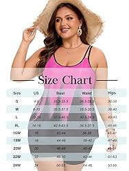 Arolina Womens Swimsuits Tummy Control Printed