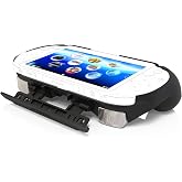 Hand Grip Handle for psv2000 ps vita Slim, Protective Case, L2r2 is Used to Click on The Back of The PSV Easy to disassemble and Assemble Version(Skin Layer Black)