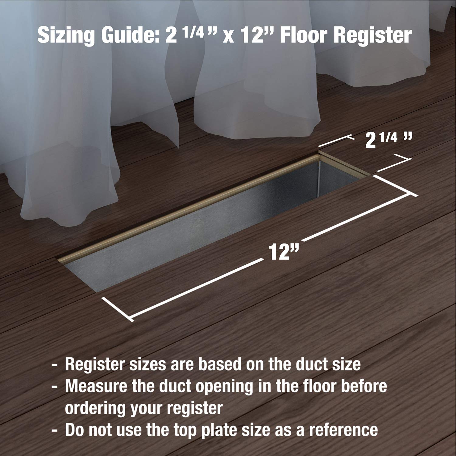 Imperial Rg3273 Tokyo Decorative Floor Register 2 25 X 12