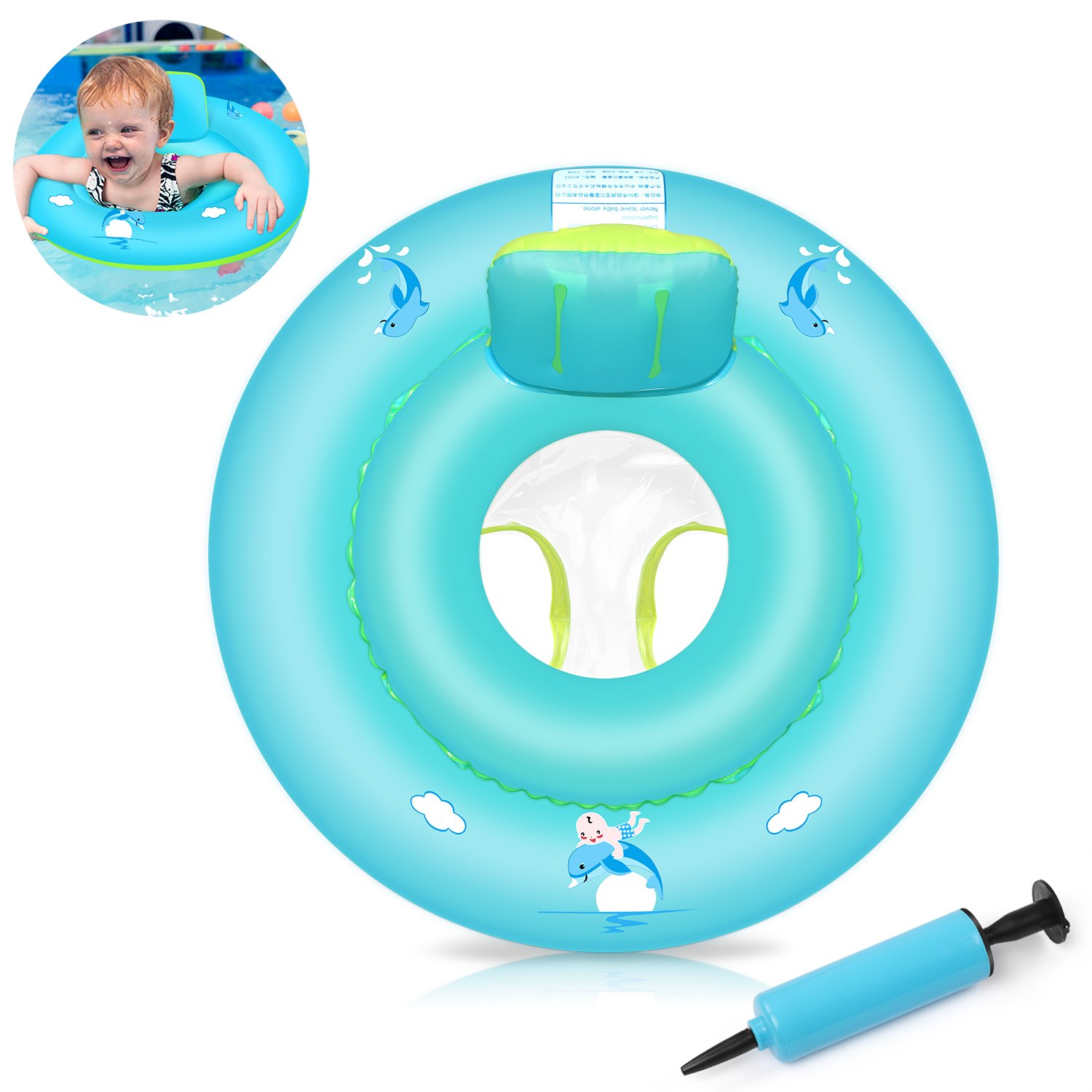 waitiee baby swimming float