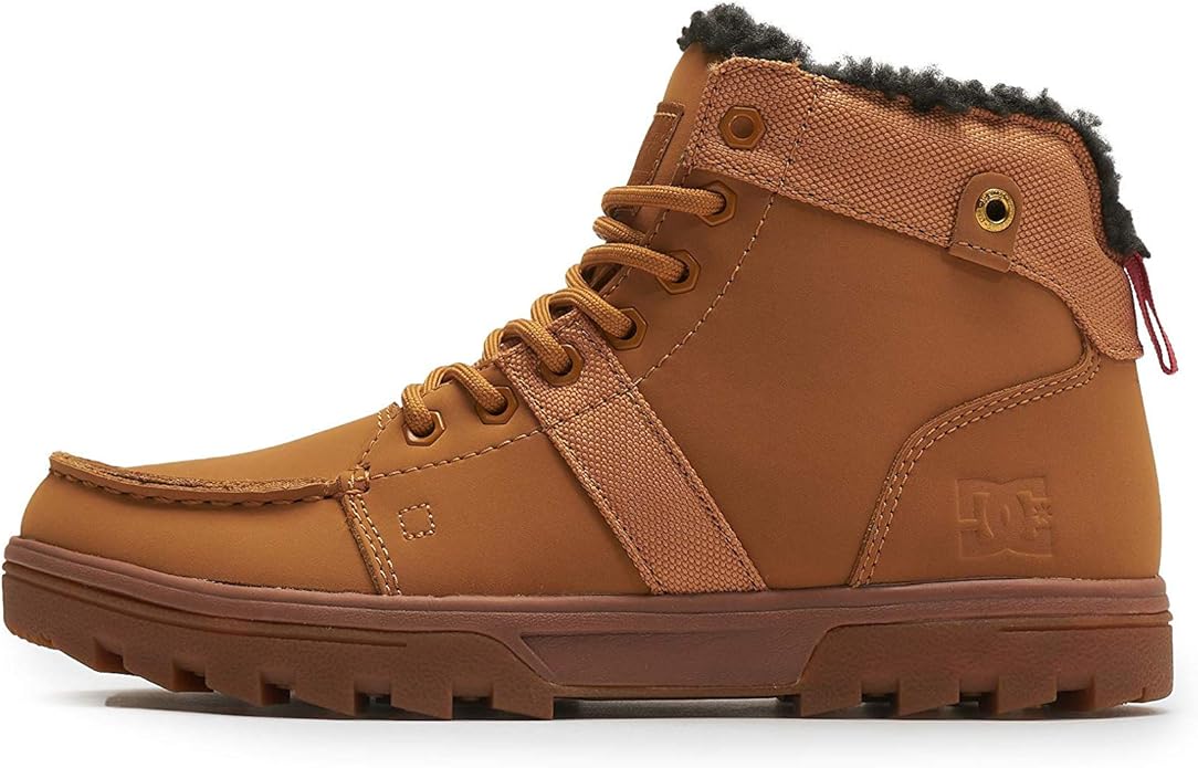 dc men's woodland leather boots