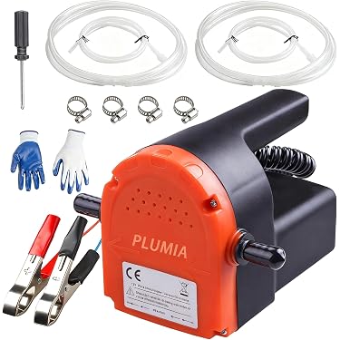 Kyostar 12V Portable Electric Oil Extractor Pump Kit – Self-priming Gear Pump With Gloves-932019
