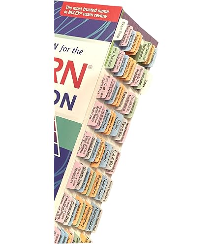 Amazon.com : Index Tabs for Saunders Comprehensive Review