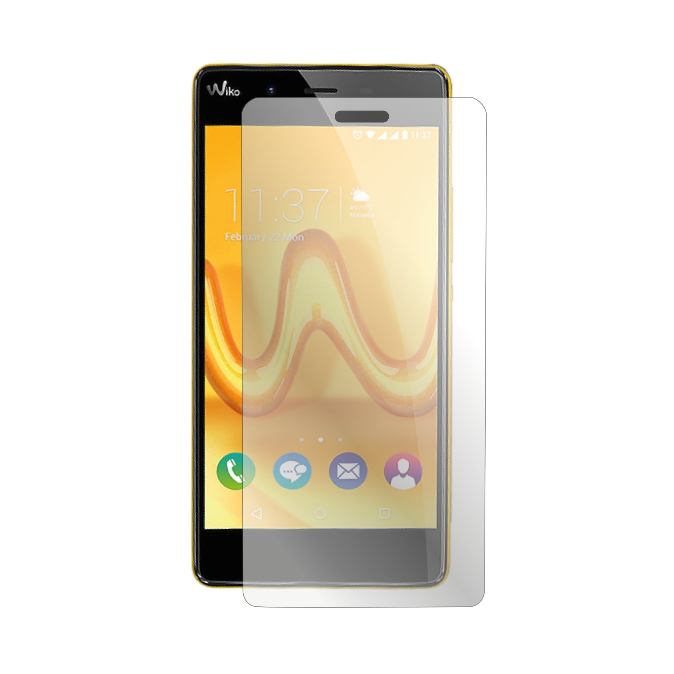 Bigben Connected Tempered Glass Screen Protector for Wiko Tommy