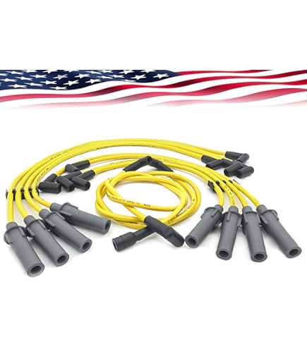 A-Premium Lot De 7 Câbles De Bougie D'allumage Compatibles Avec Dodge Durango Dakota Ram 1500/2500 Van B150 B250 B1500 B2500 D150 D250 W150 V6 3,9 L - View #5