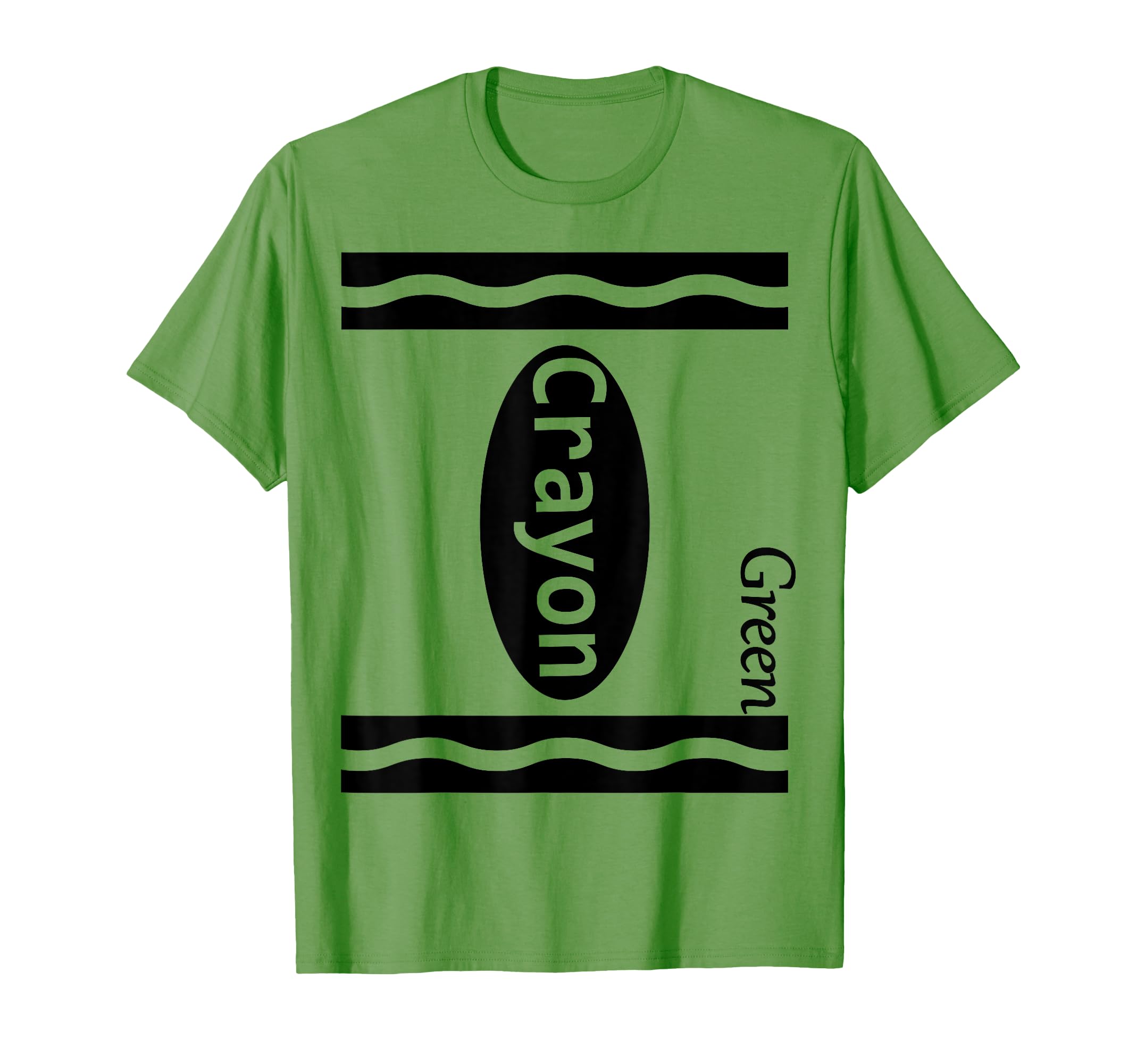 Photo 1 of Green-Crayon Halloween-Costumes 2020 Kids Boys Girls Women T-Shirt