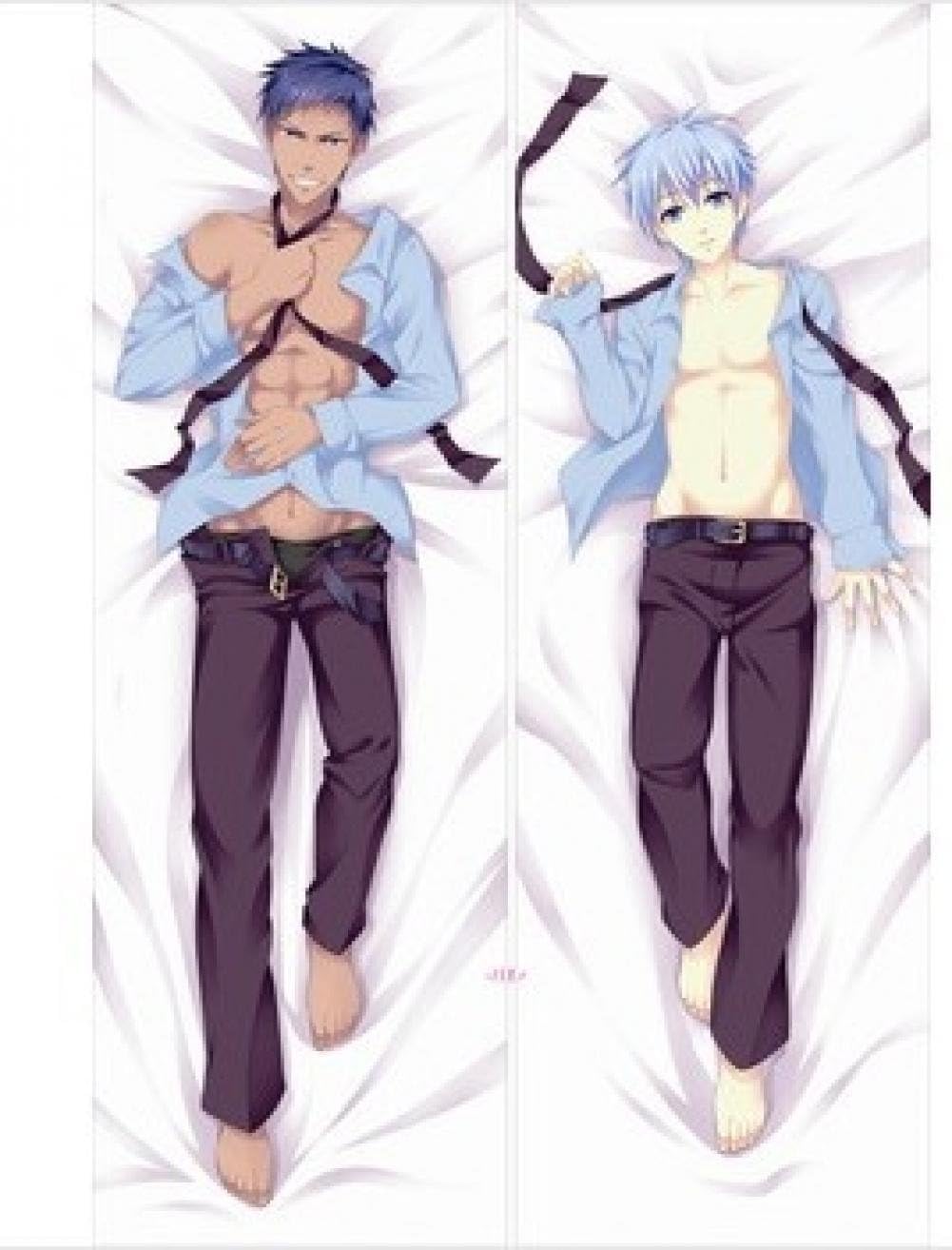 Drunk love Anime Dakimakura Hugging Pillow Case: Basketball Which Kuroko Plays, Kuroko Tetsuya, Aomine Daik,