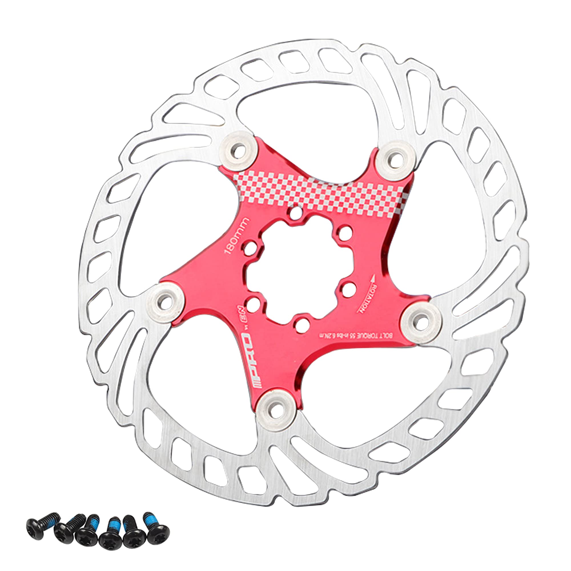 Bicycle Brake Disc 160mm 180mm 203mm (Red 180mm)