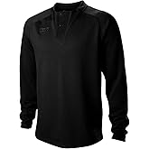 EvoShield Men's 6-4-3 Henley Baseball Long Sleeve Shirt