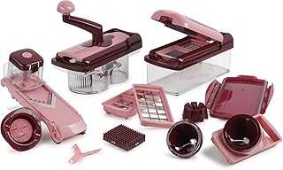 Genius Nicer Dicer Fusion smart (23 Teile) Gemüse- &amp; Spiralschneider zum Gemüse schneiden
