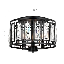 Crystal Ceiling Light Flush Mount for