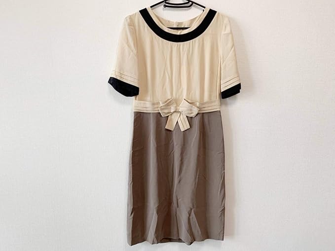 Amazon フェンディ Fendi ワンピース レディース ベージュ ダークブラウン 黒 中古 ワンピース チュニック 通販