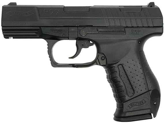 Walther P99 Softair / Airsoft, Federdruck, Lizenzversion, mit Ersatzmagazin, schwarz < 0,5 J.#14