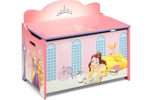 Delta Children Deluxe Toy Box, Disney Princess