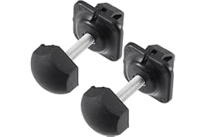 X AUTOHAUX 1L5Z-16758-AA/Hood/Bumper Stop for Ford for Ranger 1998-2011 / Hood Stop Buffer/Durable/Rubber / 2 Pcs/Black