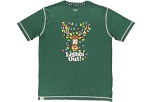 Lazy One Pajama Shirts for Men, Short & Long Sleeve Men's Pajama Tops, Funny PJ T-Shirts, Comfortable Cotton