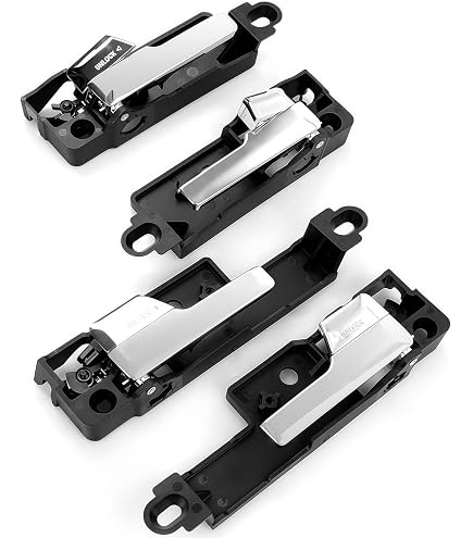 Amazon.com: Interior Door Handle (4 Pcs) Front Rear Left & Right