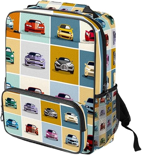 Amazon Mystage リュック レディース リュックサック メンズ 学生 大人 通学 通勤 旅行 おしゃれ アウトドア ビジネスバッグ 男女兼用 車のアイコン Mystage レディース