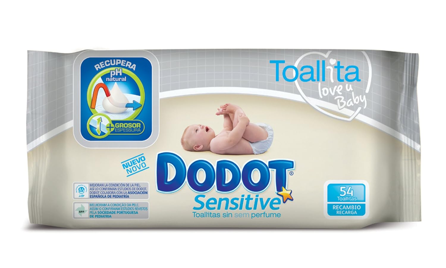 dodot water wipes