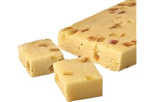 CASTILLO DE JIJONA Turrones de Almendra | Almond Nougat Turron | Imported from Jijona Spain (Yema con Naranja / Almond & Candied Orange)