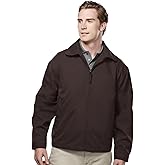 AFC Men’s Twill Jacket Polyester Water Resistant Coat Big & Tall Sizes 3 Colors