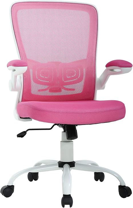 desk chairs pink