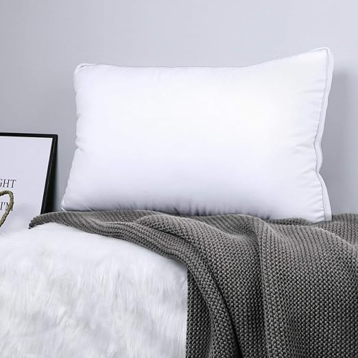 Amazon Com Aoou Bed Pillows For Sleeping Antibacterial Ergonomic
