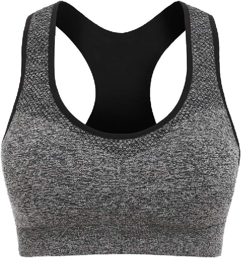 Galani Women's Cotton & Polyester Lightly Padded, With Removable Pads Non-Wired Sports Bra