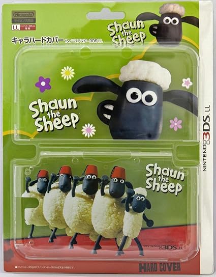 Amazon キャラハードカバー For ニンテンドー 3ds Ll ひつじのショーン ケース プロテクター