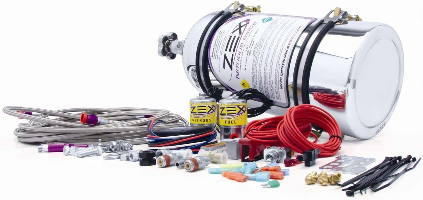 ZEX 82030P 4 Cylinder EFI Direct Port Polished Nitrous System