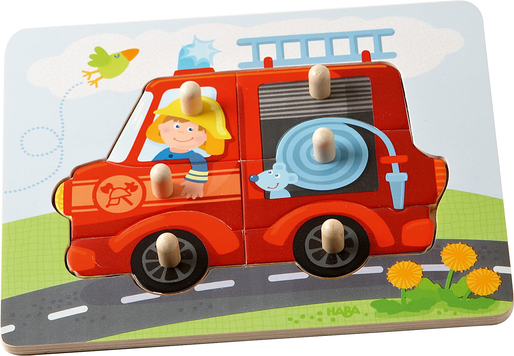 HABA 302536 Clutching Puzzle Fire! Fire!