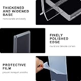 ROSSHINE A4 Acrylic Sign Holder 6 Pack T-Shape Double Sided Clear Display view 3