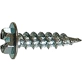 The Hillman Group The Hillman Group 35258 - Tornillo autoperforante hexagonal con cabeza de arandela, 8 x 1/2, paquete de 100