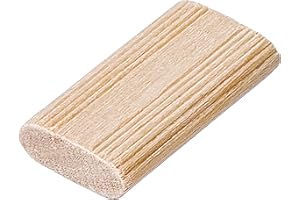 8mm x 22mm x 40mm Wood Domino Joiner, 100 PCS Beechwood Domino Loose Tenons Joinery System